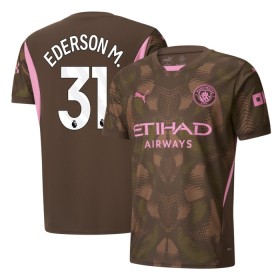Nogometni Dres Manchester City Ederson 31 Golmanski Domaći 2024-25